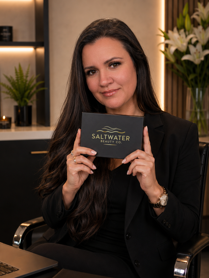 Kerri-Ann Youngberry, founder and owner of Saltwater Beauty Co., Australian DIY lash extension brand
