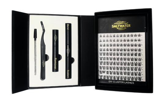 Whisper Wave – Beginner friendly D Curl DIY Lash Cluster Kit | Saltwater Beauty Co.