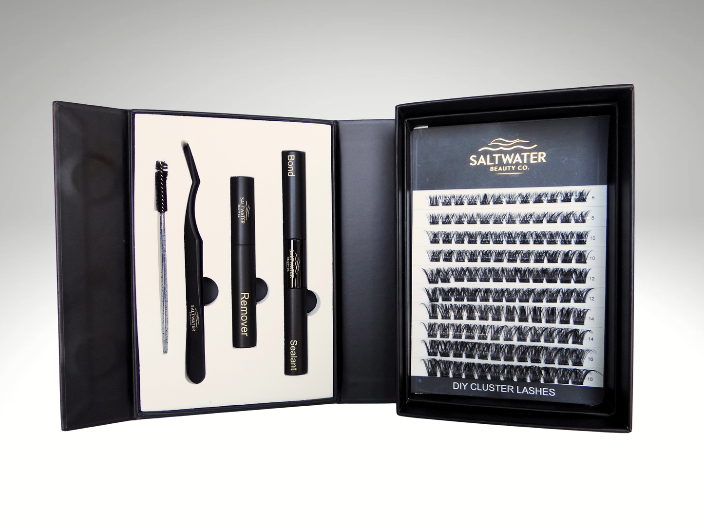 Deep Wave – D Curl DIY Lash Cluster Kit | Saltwater Beauty Co.